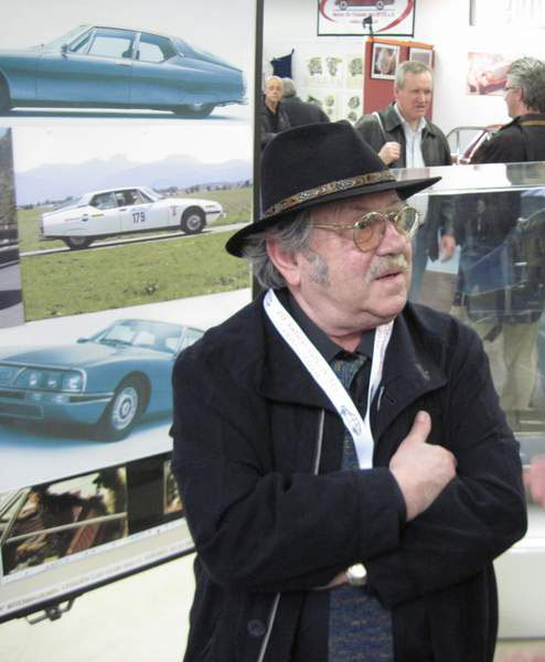 Robert Opron, the spiritual father of the Citroën SM